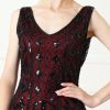 Luxury Vintage Backless Sequin Midi Prom Dresses - Image 8