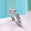 Marquise Cut Full Moissanite Sterling Silver Ring - Image 7
