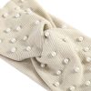 Pearls Fashion Knitted Turban Bandana Elastic Hairband - Image 8