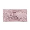 Pearls Fashion Knitted Turban Bandana Elastic Hairband - Image 4