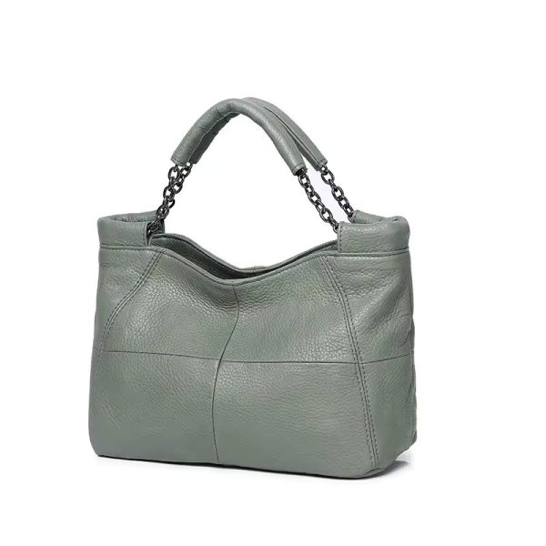 Luxury Cow Leather Fashionable Saddle Mini Tote Shoulder Bags - Image 14