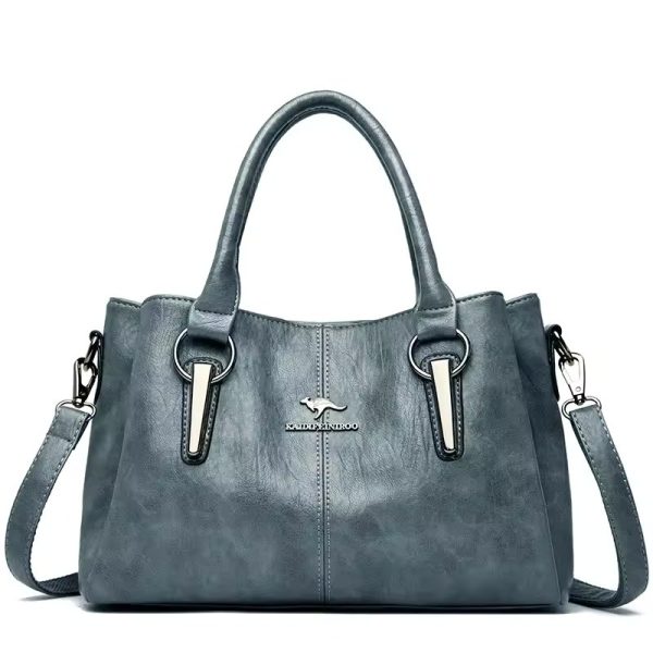 High-quality Soft Leather High-capacity Luxury Designer Handbags - Image 23
