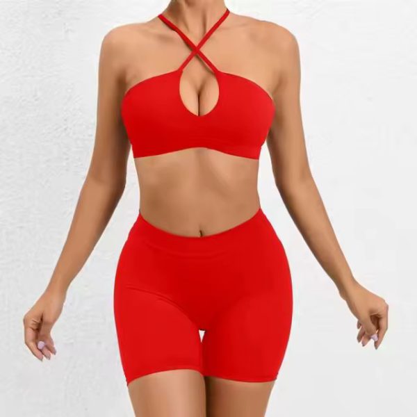 High Waist Hip-lifting Shorts Slimming Beauty Back Suit Seamless Sport Suits - Image 7