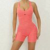 Seamless Hip-lifting Cross Beauty Back One-Piece Workout Jumpsuits - Image 4