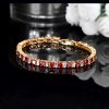 Shiny Square Zirconia Fashion Three Graces Bracelet - Image 5