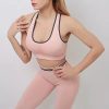 Shockproof Seamless Beauty Back Crop Fitness Bra - Image 10