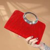 Simple And Elegant Glitter Crystal Design Handbag - Image 8
