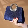 Simple And Elegant Glitter Crystal Design Handbag - Image 10