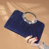 Simple And Elegant Glitter Crystal Design Handbag - Image 11
