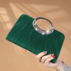 Simple And Elegant Glitter Crystal Design Handbag - Image 5