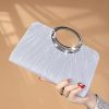 Simple And Elegant Glitter Crystal Design Handbag - Image 6