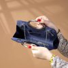 Simple And Elegant Glitter Crystal Design Handbag - Image 12