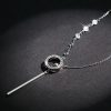 Simple Sweater Chain Ring Decoration Long Necklace - Image 3