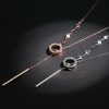 Simple Sweater Chain Ring Decoration Long Necklace - Image 5
