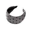 Sweet Printed BowFashion Hairband with Wide Design - Image 2