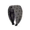 Sweet Printed BowFashion Hairband with Wide Design - Image 3