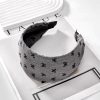 Sweet Printed BowFashion Hairband with Wide Design - Image 4