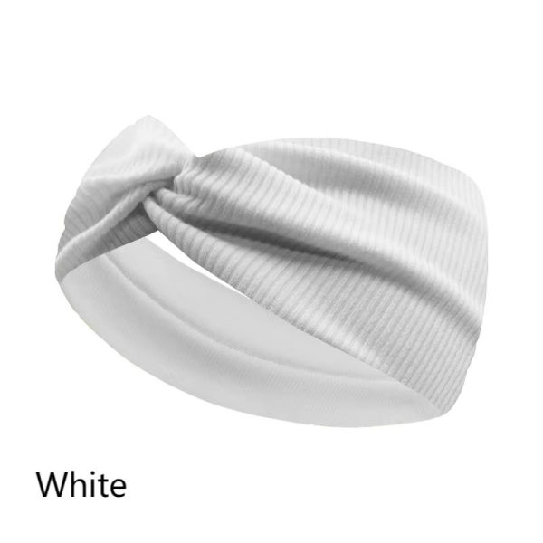 Threaded Turban Style Headband for Active Days - Image 7