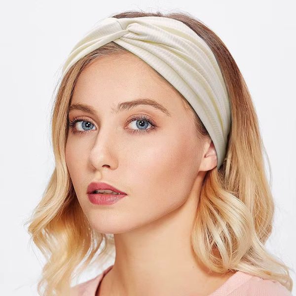 Threaded Turban Style Headband for Active Days