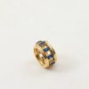 Zircon Hollow Fashion Stainless Steel Ring