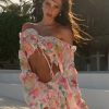 Beach Wrap Low Waist Tie Dye Swimming Suits - Image 2