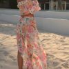 Beach Wrap Low Waist Tie Dye Swimming Suits - Image 3