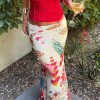 Casual Ruched Peach Hip Fashion Stretch Streetwear Print Skirts - Image 2