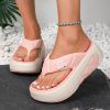 Comfortable Shallow Fashion Flip Flops Lightweight Slides Sandals - Image 10