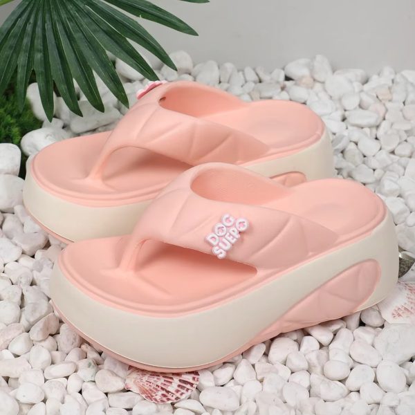 Comfortable Shallow Fashion Flip Flops Lightweight Slides Sandals - Image 4
