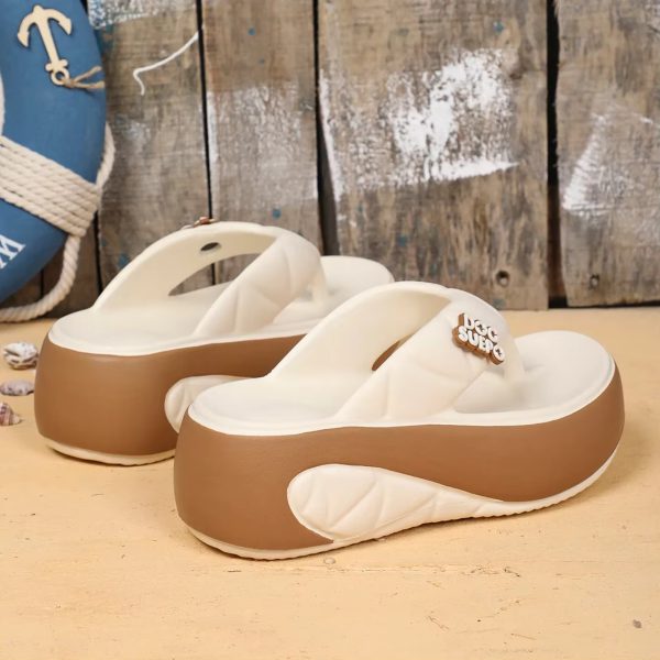 Comfortable Shallow Fashion Flip Flops Lightweight Slides Sandals - Image 6