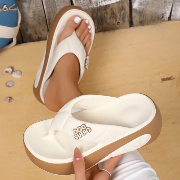 Comfortable Shallow Fashion Flip Flops Lightweight Slides Sandals - Image 7