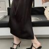 Elegant Butterfly-Knot Fashion Patent Leather Pointed Toe Thin High Heels Slippers - Image 4