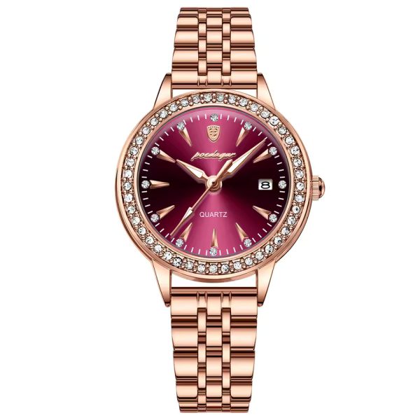 Elegant Diamonds Quartz Casual Waterproof Watch - Image 7