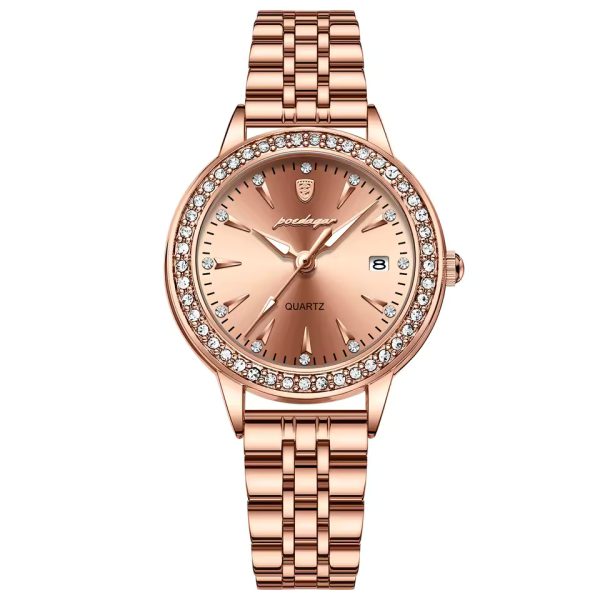 Elegant Diamonds Quartz Casual Waterproof Watch - Image 8