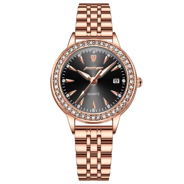 Elegant Diamonds Quartz Casual Waterproof Watch - Image 2