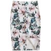 Elegant Flower Print  High Waist Slim Midi Pencil Skirt - Image 2
