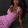 Elegant Off-shoulder Backless Sleeveless Fashion Strapless Ruched Bodycon Dress - Image 11