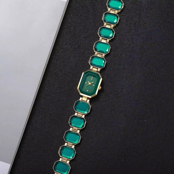 Elegant Rectangle Dial  Fashion Quartz Wrist Watches （Without Box） - Image 10