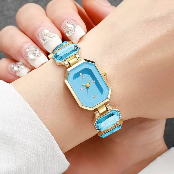 Elegant Rectangle Dial  Fashion Quartz Wrist Watches （Without Box） - Image 11