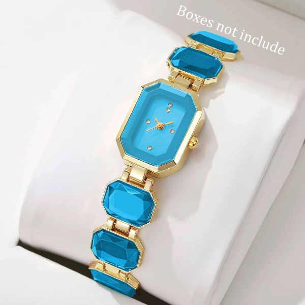 Elegant Rectangle Dial  Fashion Quartz Wrist Watches （Without Box） - Image 14