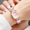 Elegant Rectangle Dial  Fashion Quartz Wrist Watches （Without Box） - Image 5