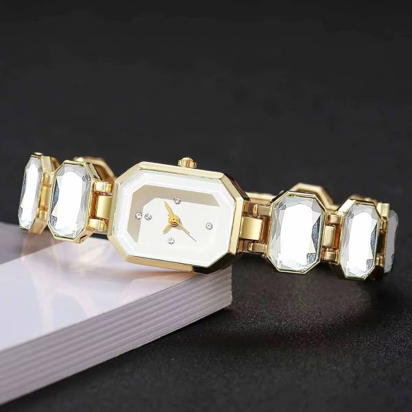 Elegant Rectangle Dial  Fashion Quartz Wrist Watches （Without Box） - Image 6
