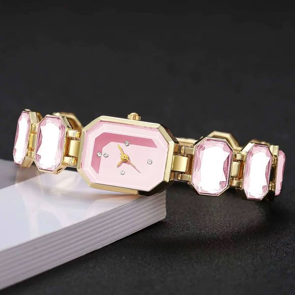 Elegant Rectangle Dial  Fashion Quartz Wrist Watches （Without Box） - Image 7