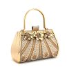 Elegant Rhinestones Beading Fashion Pearl Diamonds Glitter Clutch Bags - Image 2