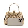 Elegant Rhinestones Beading Fashion Pearl Diamonds Glitter Clutch Bags - Image 5