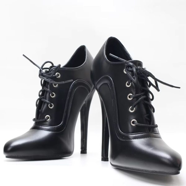 Fetish Pinup Ballet Toe Fashion Pointed Toe Stiletto Vintage Pumps - Image 2
