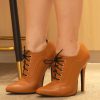 Fetish Pinup Ballet Toe Fashion Pointed Toe Stiletto Vintage Pumps - Image 11