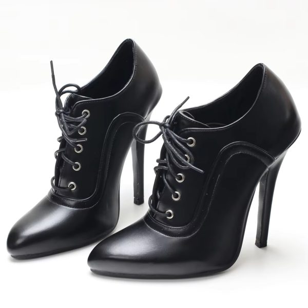 Fetish Pinup Ballet Toe Fashion Pointed Toe Stiletto Vintage Pumps - Image 5