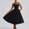 Halter Neck Fashion A-line Party Dress - Image 13