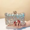 Hollow Out Style Elegant PU Leather Mini Clutch Bags - Image 10